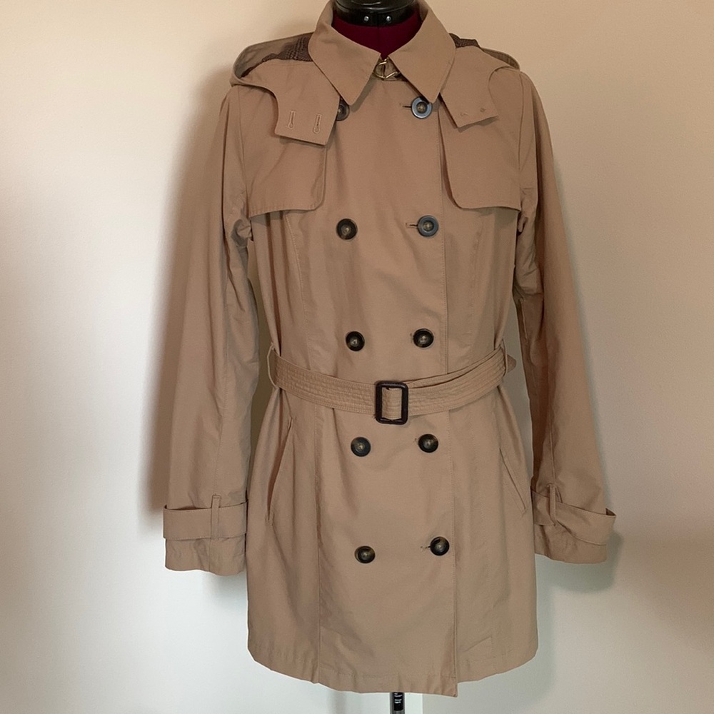 Classic Dark Khaki Trench Coat